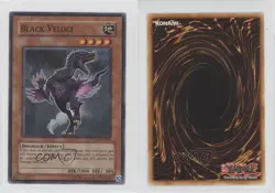 Black Veloci Unlimited YuGiOh Phantom Darkness #PTDN-EN033 2008 0kb5 - Image 3