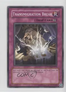 Transmigration Break Unlimited YuGiOh Phantom Darkness #PTDN-EN079 2008 0kb5 - Image 1