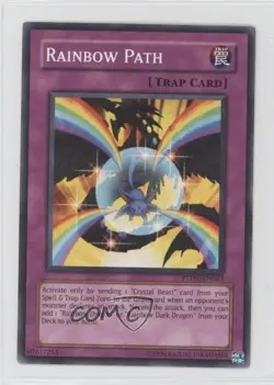 Rainbow Path Unlimited YuGiOh Phantom Darkness #PTDN-EN063 2008 0kb5 - Image 1