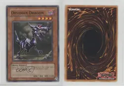 Obsidian Dragon Unlimited YuGiOh Phantom Darkness #PTDN-EN023 2008 0kb5 - Image 3