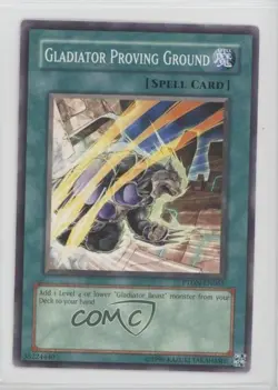 Gladiator Proving Ground Unlimited YuGiOh Phantom Darkness #PTDN-EN061 2008 13lr - Image 1