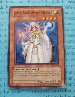 TDGS-EN025 Jenis, Lightsworn Mender Yu-Gi-Oh Card English Unl - Image 1