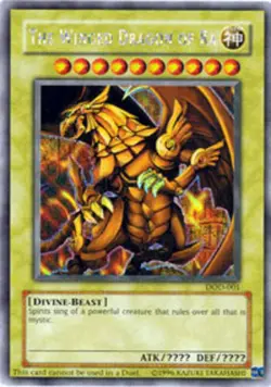 Yugioh! LP The Winged Dragon of Ra - DOD-001 - Secret Rare - Limited Edition Lig - Image 1