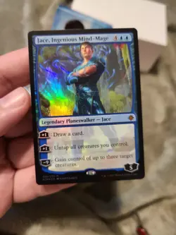 MTG Magic Jace Ingenious Mind Mage Planeswalker Deck Ixalan (No Outer Box/Packs) - Image 4