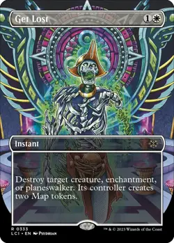MTG Get Lost (Borderless) - 333 / English / Lightly Played - Image 1
