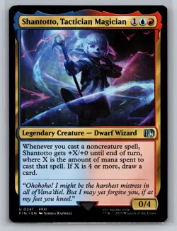 Magic: The Gathering - Final Fantasy #241 Shantotto, Tactician Magician - Image 3