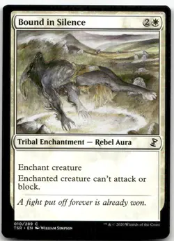 Bound in Silence Time Spiral: Remastered #10 MTG - Image 1