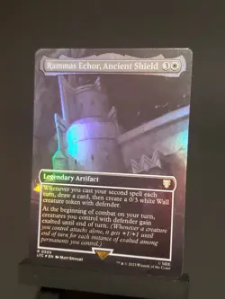 Rammas Echor, Ancient Shield (Borderless) Commander: the Lord of the Rings FOIL - Image 12