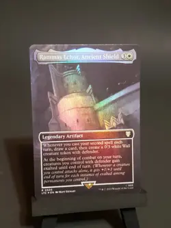 Rammas Echor, Ancient Shield (Borderless) Commander: the Lord of the Rings FOIL - Image 2