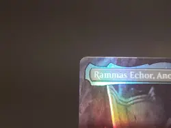 Rammas Echor, Ancient Shield (Borderless) Commander: the Lord of the Rings FOIL - Image 3