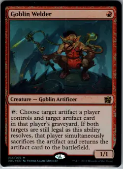Goblin Welder Duel Decks: Elves vs. Inventors Foil 035 LP-NM - Image 1