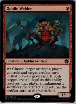 Goblin Welder Duel Decks: Elves vs. Inventors Foil 035 LP-NM - Image 3