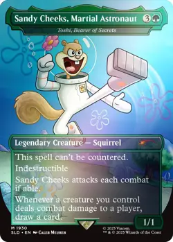 Sandy Cheeks, Martial Astronaut - Toski, Bearer of Secrets (Rainbow Foil) Secret Lair Drop Foil - Image 1