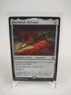 Blackblade Reforged - Dominaria DOM Magic the Gathering MTG - NM+ - Image 3