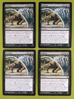 Phthisis x4 Time Spiral 4x Playset Magic the Gathering MTG - Image 2