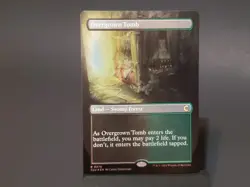 Overgrown Tomb (Borderless) Ravnica: Clue Edition Foil 278 - Image 1