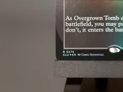 Overgrown Tomb (Borderless) Ravnica: Clue Edition Foil 278 - Image 4