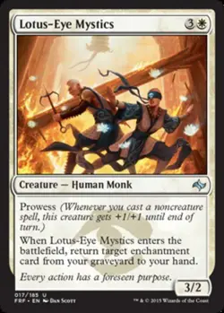 Lotus-Eye Mystics - Foil - Fate Reforged #017/185 MTG Magic The Gathering - Image 1