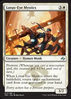 Lotus-Eye Mystics - Foil - Fate Reforged #017/185 MTG Magic The Gathering - Image 2