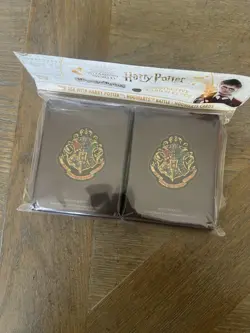 Harry Potter Hogwarts Battle Square and Large Card Sleeves Lot Of 7 2 Half Full - Image 4