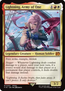 Lightning, Army of One Final Fantasy Regular - Image 1