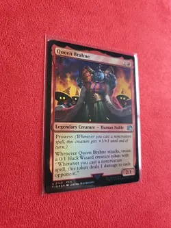 Queen Brahne Final Fantasy Foil FIN 149 MTG Legendary Creature Red - Image 2
