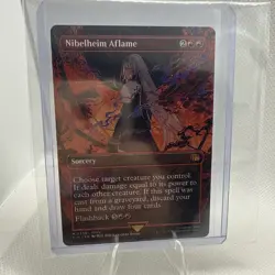 2025 Final Fantasy Nibelheim Aflame Borderless Regular Expansion/Mythic #339 - Image 3