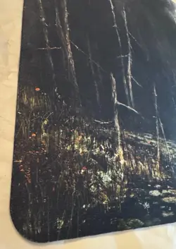 SEB MCKINNON Swamp Playmat MTG Signed Numbered Kickstarter with COA - Image 5