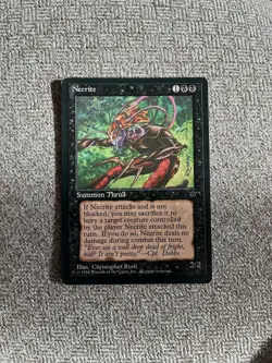 MTG Necrite Fallen Empires 41b Regular Common X2 - Image 1