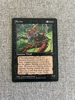 MTG Necrite Fallen Empires 41b Regular Common X2 - Image 3