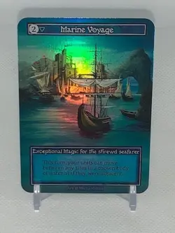 Sorcery Contested Realm: Alpha Marine Voyage Foil - Image 1
