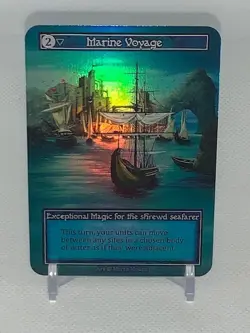 Sorcery Contested Realm: Alpha Marine Voyage Foil - Image 2