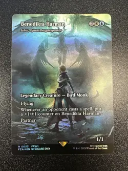 Benedikta Harman - Ishai, Ojutai Dragonspeaker (Showcase) Final Fantasy: Through the Ages Foil - Image 12