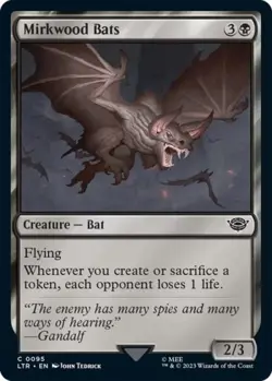 Mirkwood Bats -Foil Near Mint MTG - Image 1