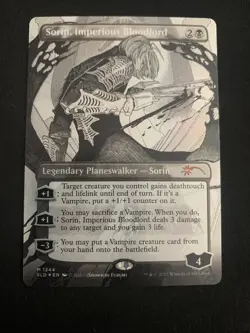 Sorin, Imperious Bloodlord (Borderless) Secret Lair Drop Foil - Image 1