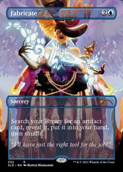 Fabricate (332) -Foil Light Play MTG Secret Lair - Image 2