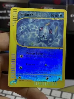 Tentacool 113/147 Aquapolis 2002 Reverse Holo Pokemon Card TCG - Image 3