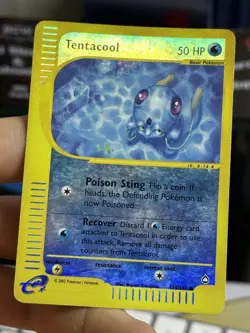 Tentacool 113/147 Aquapolis 2002 Reverse Holo Pokemon Card TCG - Image 6