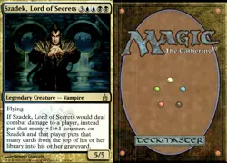 Magic the Gathering -MTG- Szadek, Lord of Secrets - Image 1
