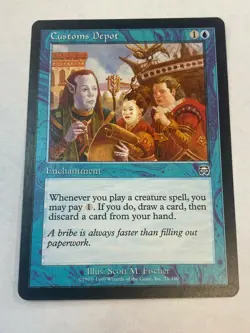 Customs Depot - Magic the Gathering MTG Mercadian Masques Single Card - Image 3