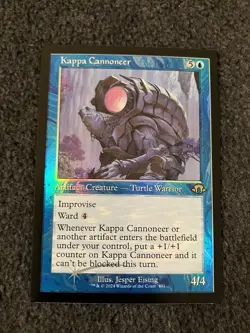 Magic The Gathering MTG - Kappa Cannoneer (Retro Frame) Foil - MH3 - Image 1