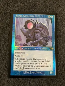 Magic The Gathering MTG - Kappa Cannoneer (Retro Frame) Foil - MH3 - Image 3