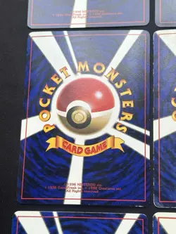 9 x Vintage Japanese glossy Pokemon card set Corocoro promo extra rule imakuni - Image 17