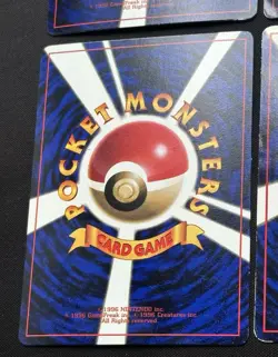 9 x Vintage Japanese glossy Pokemon card set Corocoro promo extra rule imakuni - Image 18