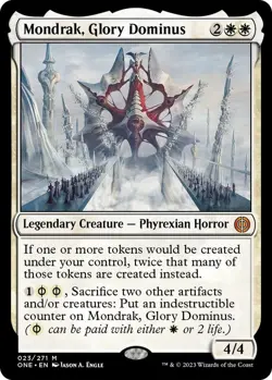 MTG - Mondrak, Glory Dominus - Phyrexia: All Will Be One - Mythic [NM] - Image 2