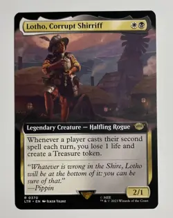 MTG Lotho, Corrupt Shirriff The Lord Of The Rings: Tales Of Middle-Earth 0370 - Image 1