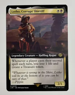 MTG Lotho, Corrupt Shirriff The Lord Of The Rings: Tales Of Middle-Earth 0370 - Image 3
