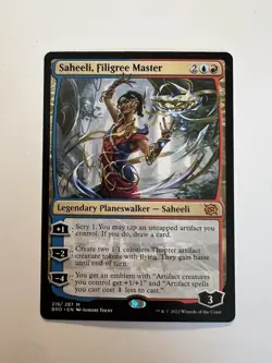Saheeli, Filigree Master - MTG The Brothers' War - NM - Image 2