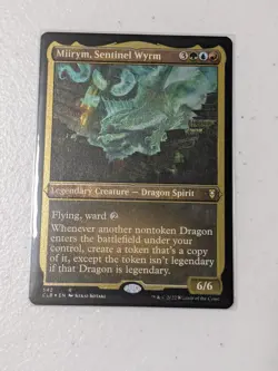 MTG Miirym, Sentinel Wyrm - Foil Etched - Baldur's Gate CLB NM - Image 2