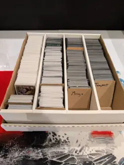 MTG | 4-Row Box Vintage Bulk | Tempest, Mirage, Visions, Alliances etc | LP/MP - Image 1